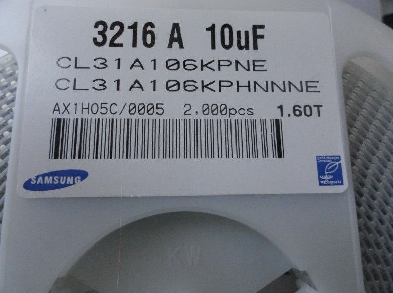 CL31A106KPHNNNE 1206 106K 10V 10uF SAMSUNG 三星 貼片電容-CL31A106KPHNNNE盡在買賣IC網(wǎng)