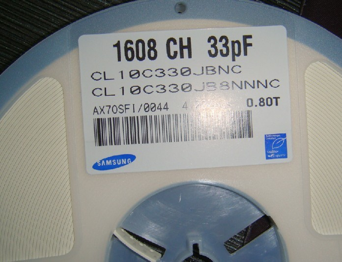 CL10C330JB8NNNC 0603 NPO 330J 50V 33pF 5% Samsung 貼片電容-CL10C330JB8NNNC盡在買賣IC網(wǎng)